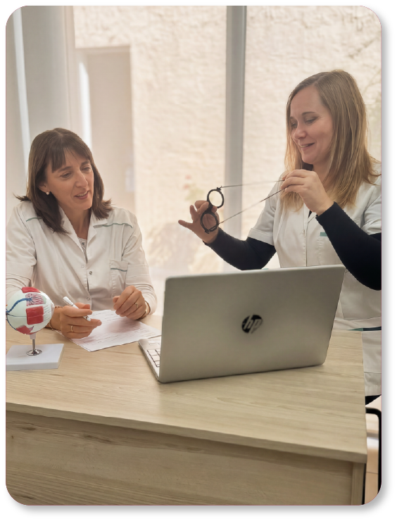 Optómetra Postural y Lic. en Rehabilitación Visual, Vero Foti.